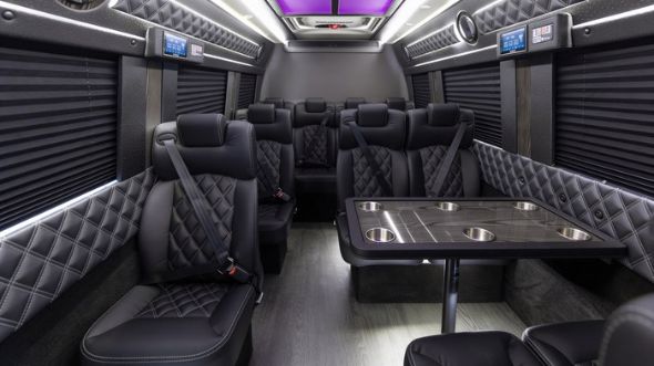 15 passenger sprinter van interior glendale