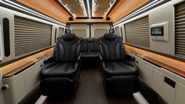 8 passenger sprinter van inside glendale