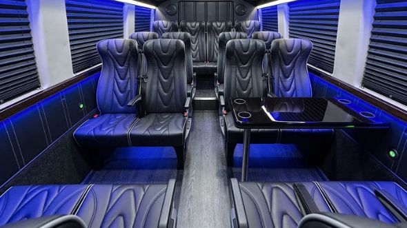 glendale 20 passenger sprinter van interior