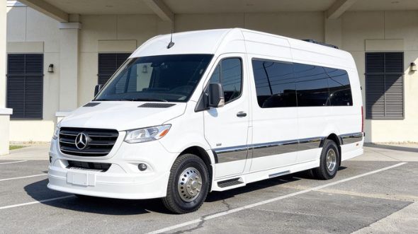 glendale wedding sprinter van rental
