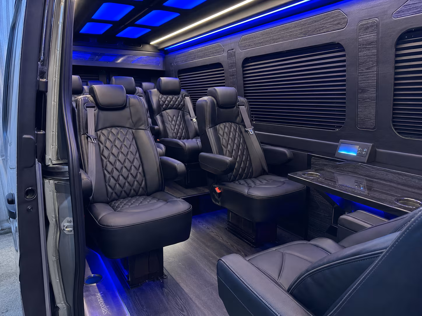 12 passenger sprinter van inside