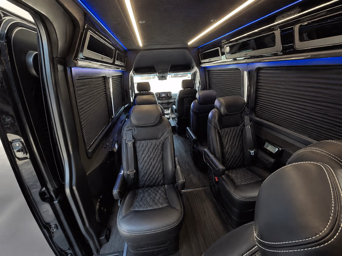 glendale 10 passenger sprinter van interior