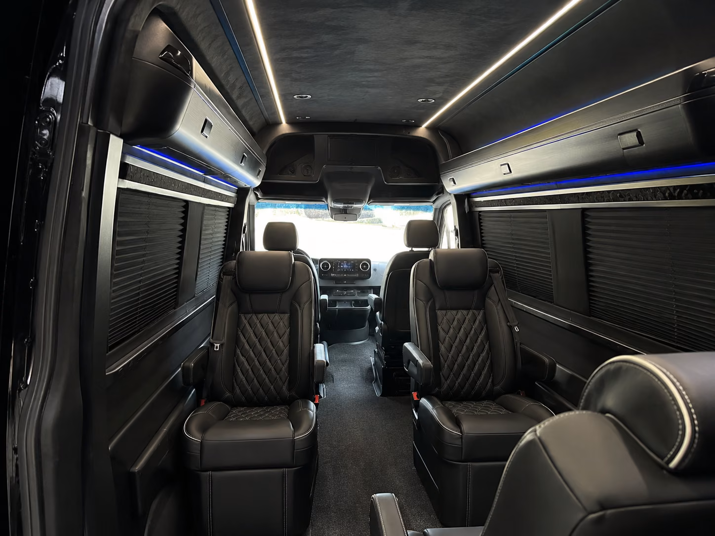 glendale 15 passenger sprinter van inside