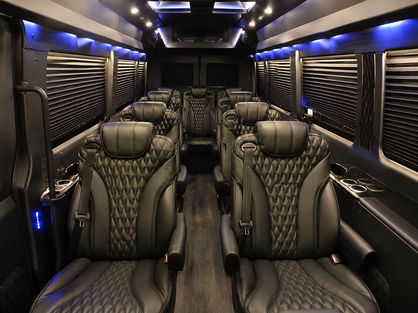glendale 18 passenger sprinter van interior