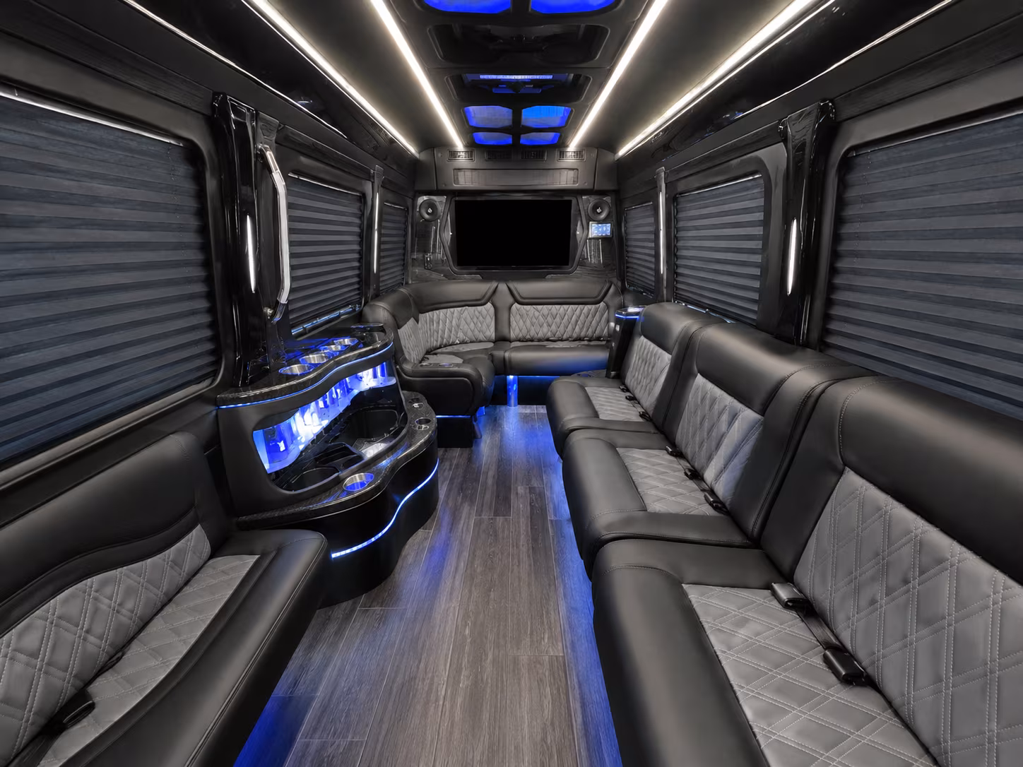 glendale sprinter limousine interior