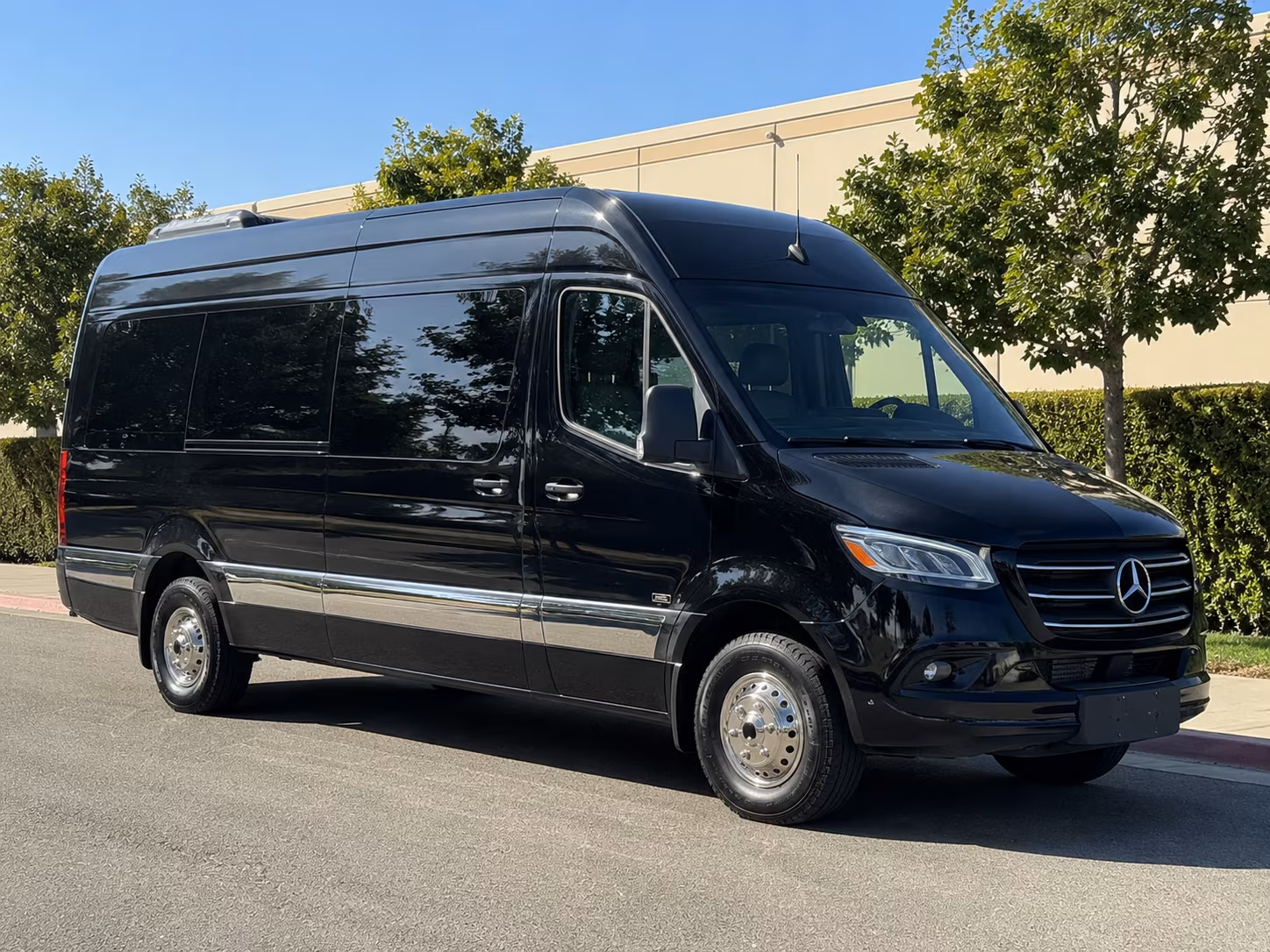 glendale wedding sprinter van rental