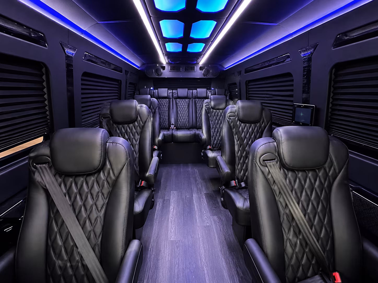 parent coordinated sprinter van bookings with set pickup and return times in glendale