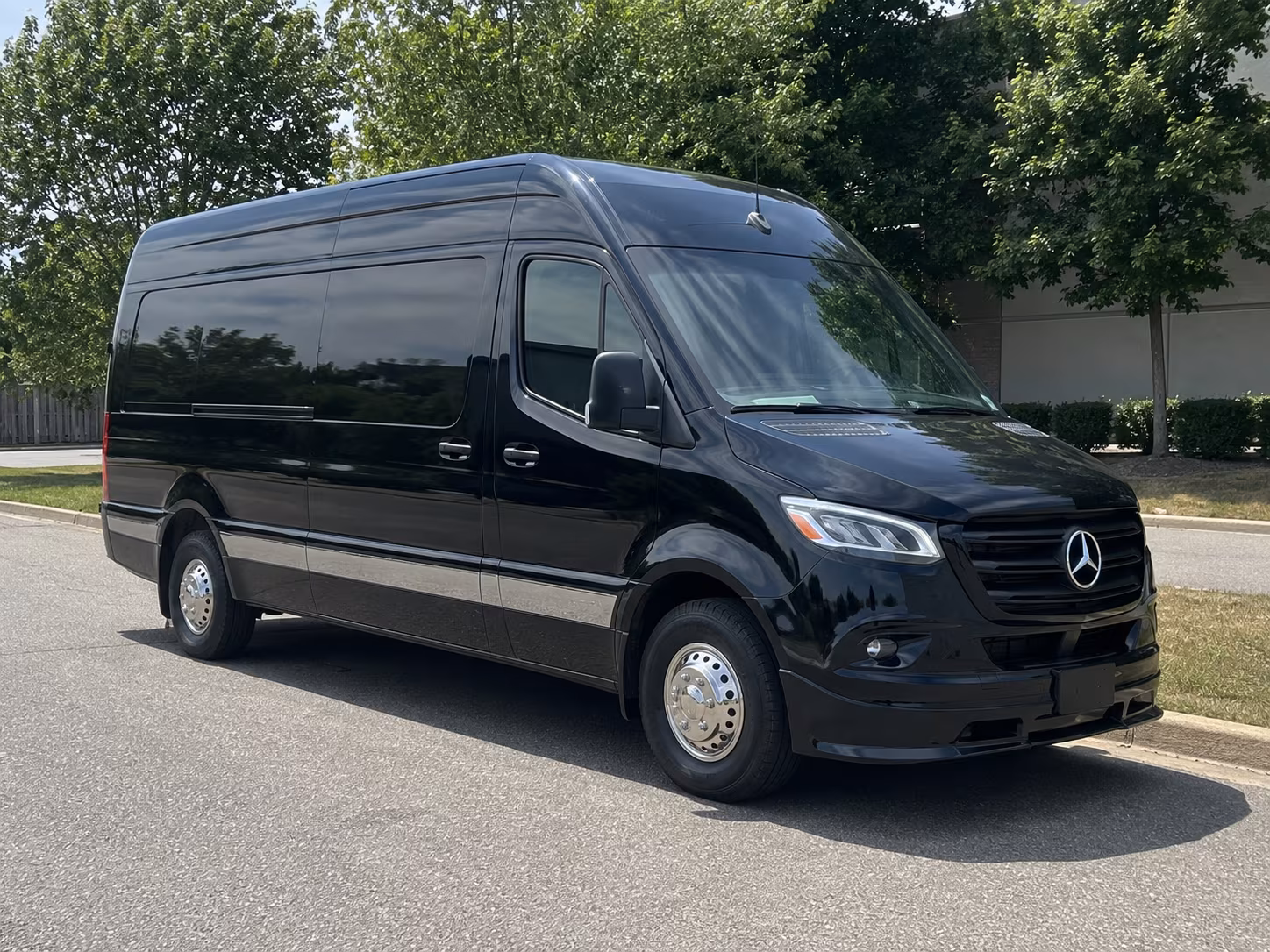 sprinter van transportation for prom groups from glendale high schools and guhsd